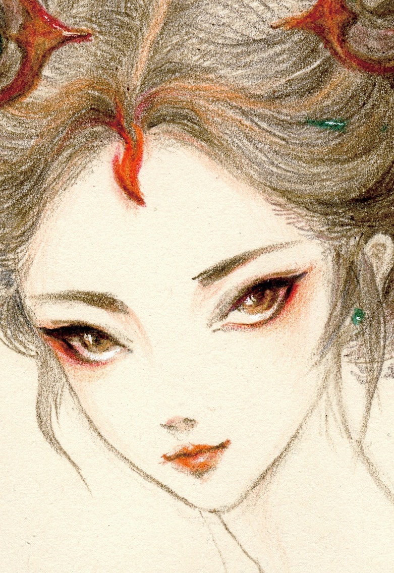 《闻香榭》 婉娘（图ZNjQ1NjE0NjA=） - 概念设定 - 站酷设计师羽微蓝原创素材 - 站酷ZCOOL