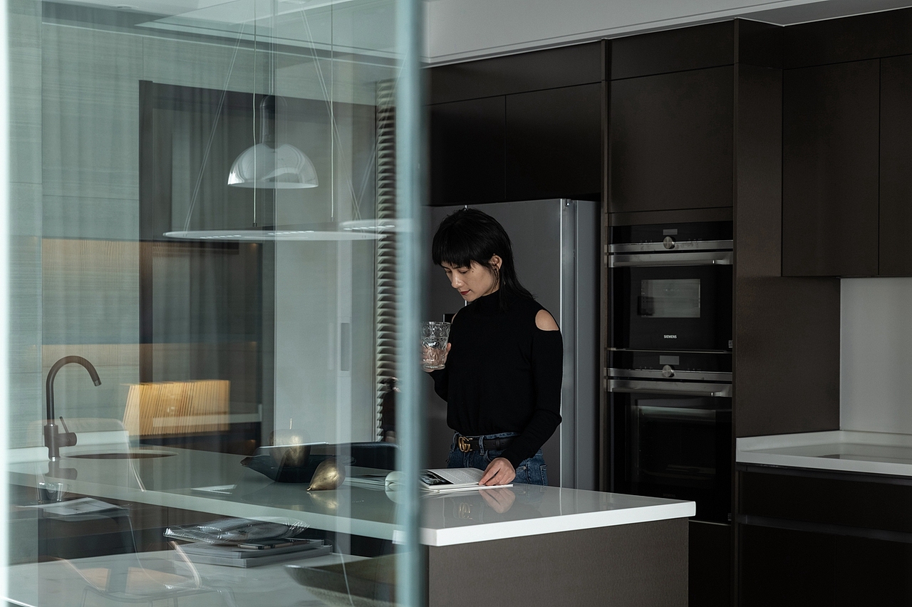 宏福樘设计 | 穿透（2020 现代）（图ZMTk4Mzg5MTI0） - 家装设计 - 站酷设计师成都宏福樘设计原创素材 - 站酷ZCOOL