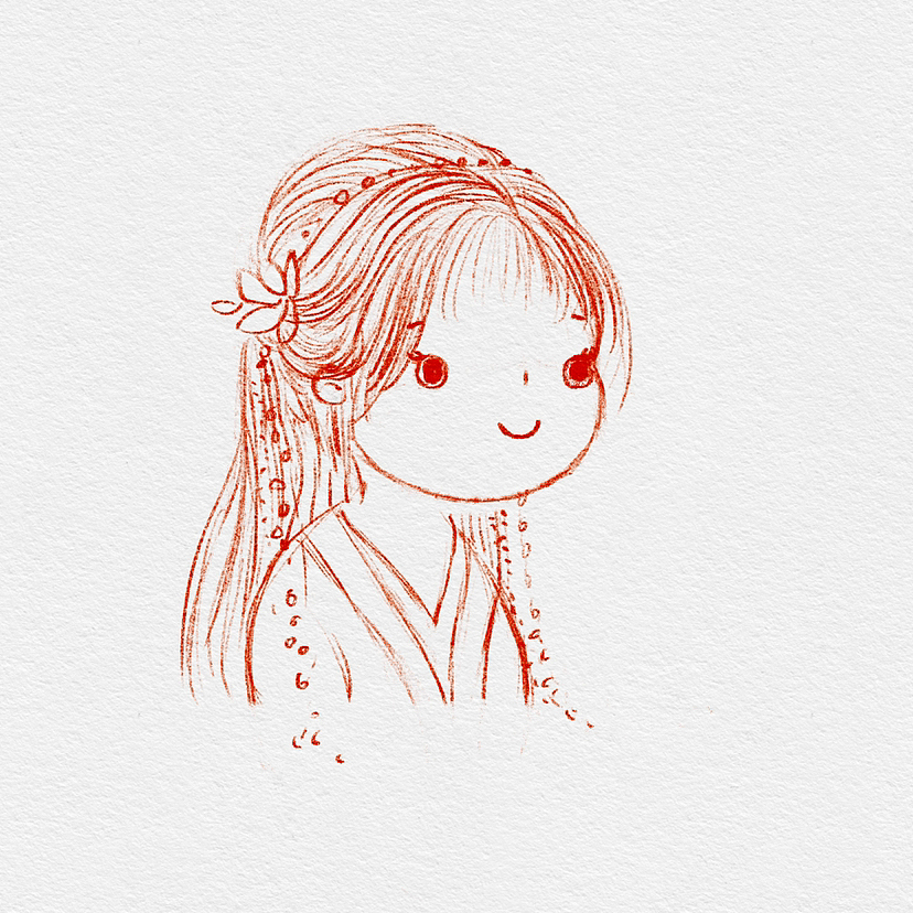 《苍兰诀》人物水彩插画