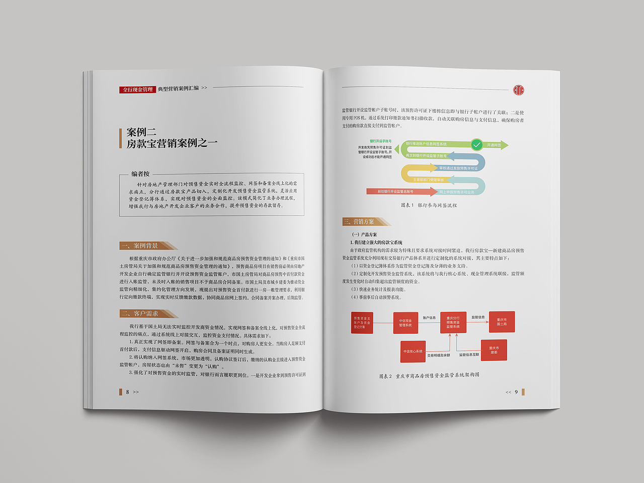 中信银行现金管理典型营销案例汇编企业手册（图ZMjE1MzU5OTcy） - 书籍/画册 - 站酷设计师画册设计猫小烟原创素材 - 站酷ZCOOL
