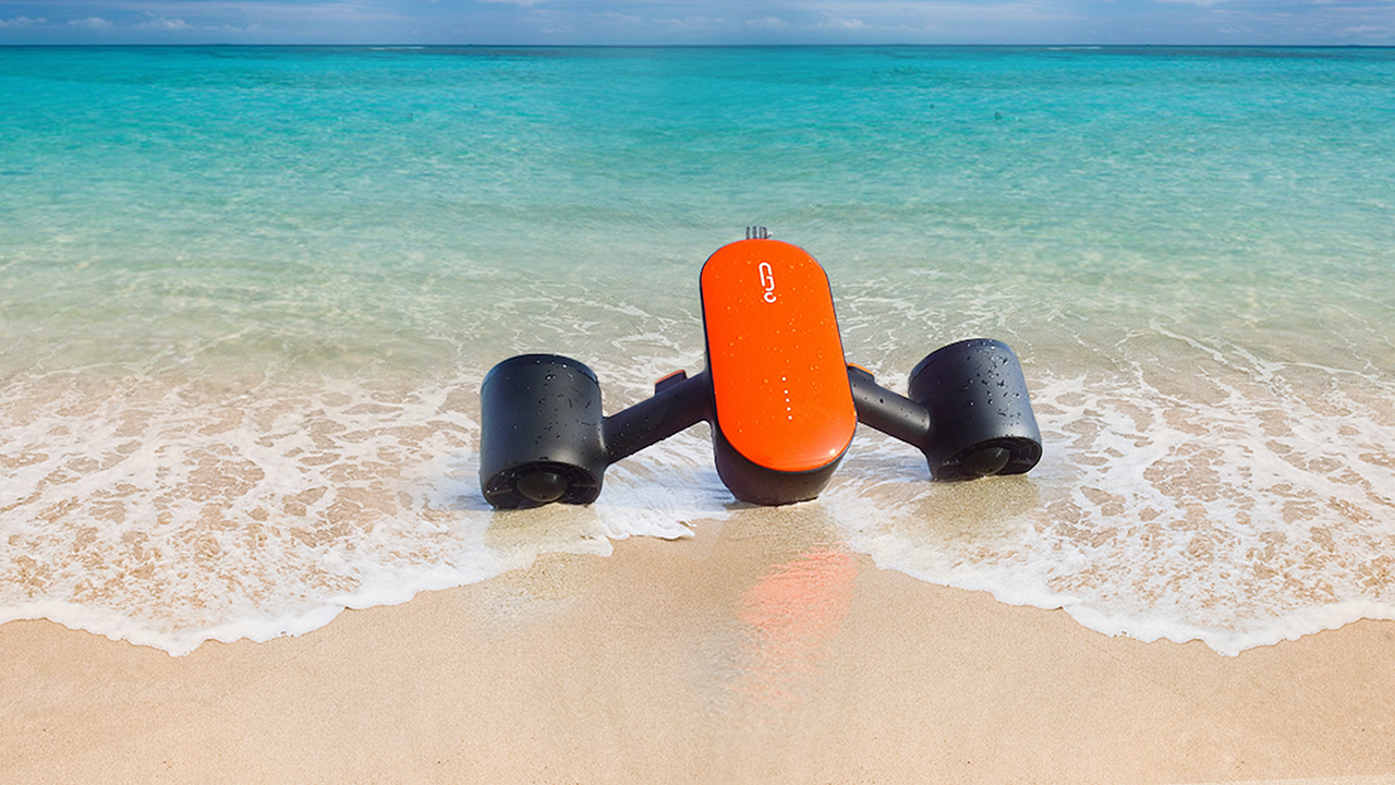 一款轻便的水下飞行器