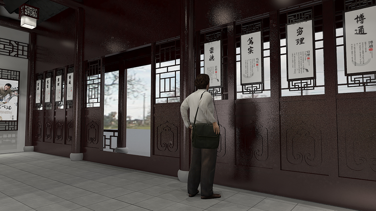 景区园林导视系统设计展厅设计（图ZMjU5OTE1Nzc2） - 商业空间设计 - 站酷设计师雨文柒_原创素材 - 站酷ZCOOL