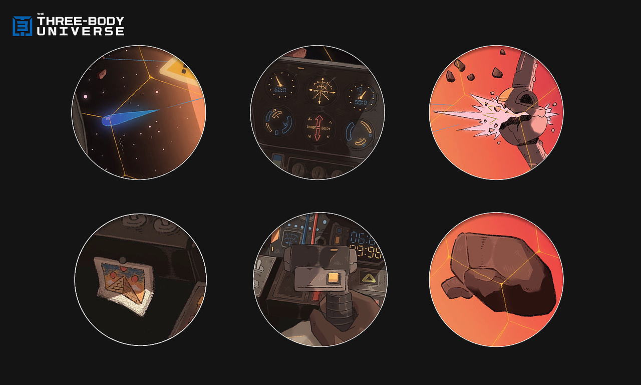 #三体创业合伙人计划#水滴破坏舰队#（图ZMjgwNTAwNTc2） - IP形象 - 站酷设计师大脑荷载原创素材 - 站酷ZCOOL