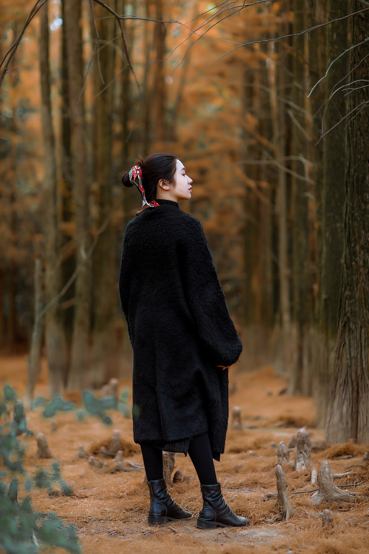 南昌白虎岭｜人像摄影｜红杉林（图ZMjgyOTc1ODk2） - 人像摄影 - 站酷设计师Baleer原创素材 - 站酷ZCOOL