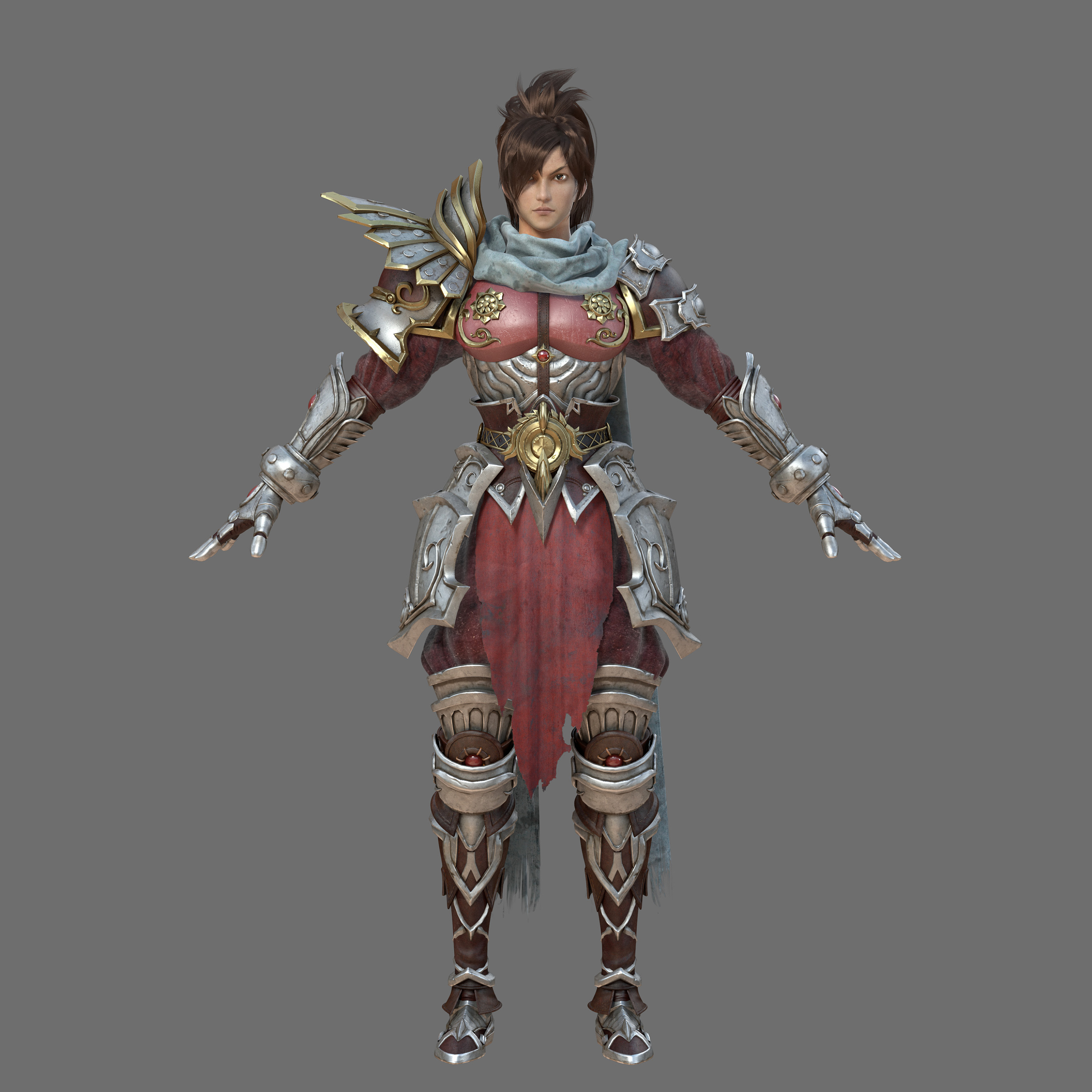 模型(人物设定)|动漫|肖像漫画|卡扑动漫设计 - 原创作品 - 站酷