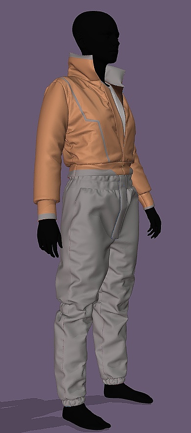 MD服装练习---晶核