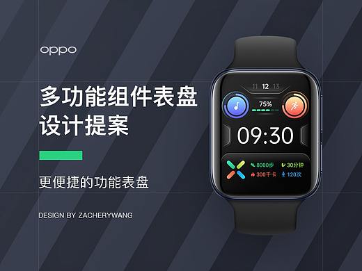 OPPO WATCH 功能组件表盘设计方案 