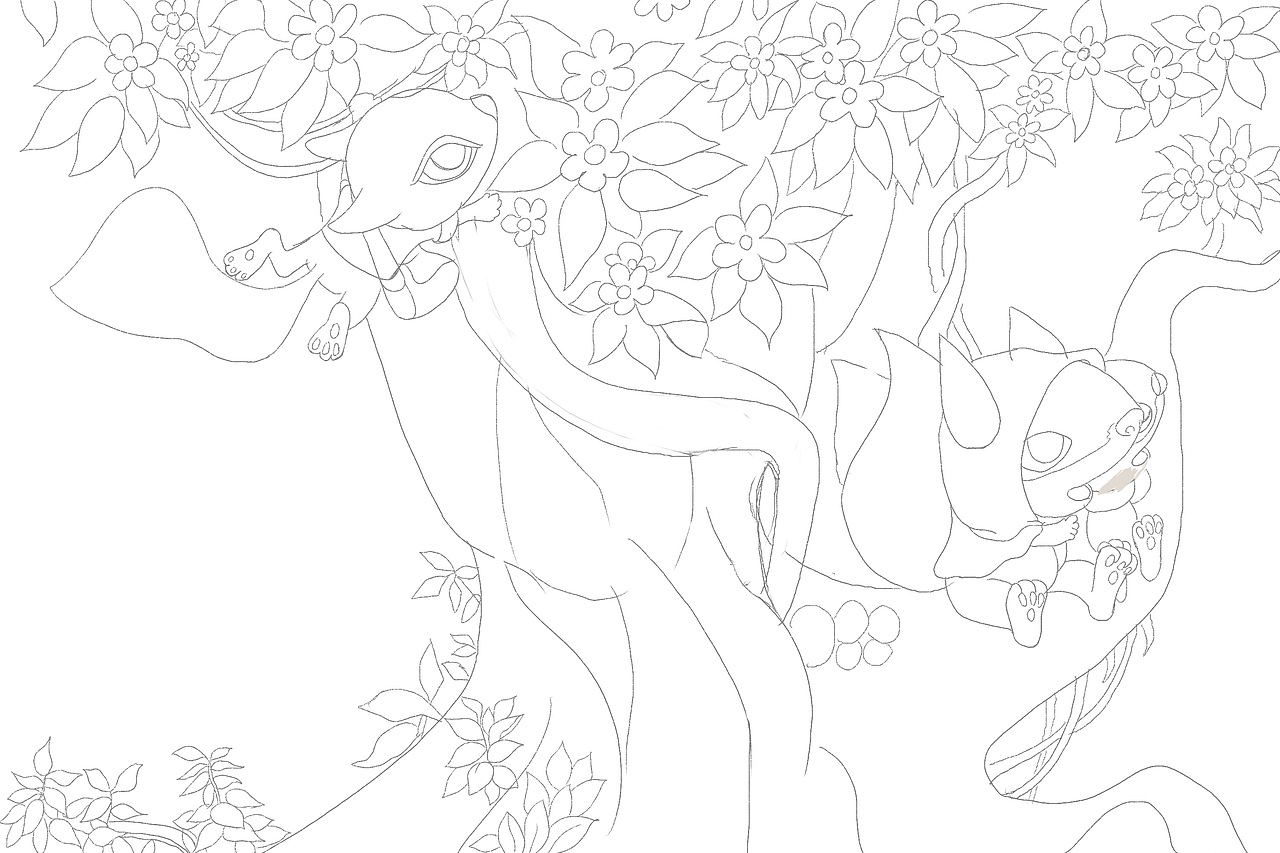 手绘儿童画故事插图（图ZMjM3Njk4Njg4） - 创作习作 - 站酷设计师巧笑君原创素材 - 站酷ZCOOL