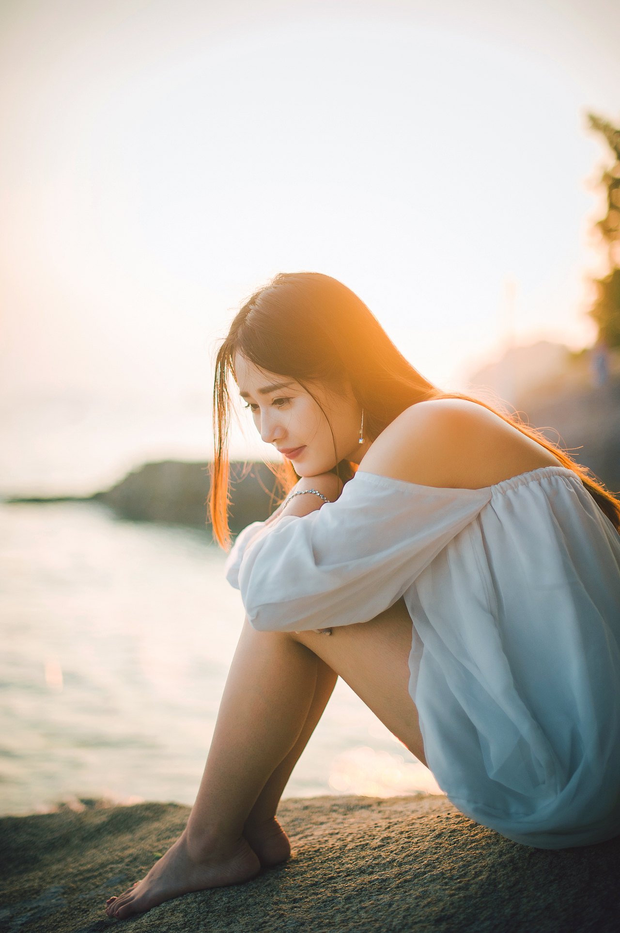 那天我漫步夕阳下.（图ZNTcwNjQwMDA=） - 人像摄影 - 站酷设计师Ming杨原创素材 - 站酷ZCOOL