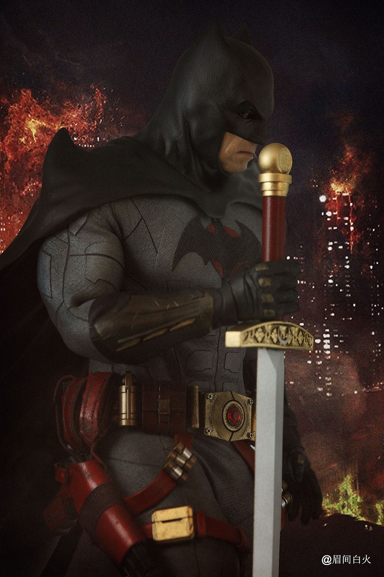 眉间白火的臆造自d之闪点蝙蝠侠托马斯韦恩