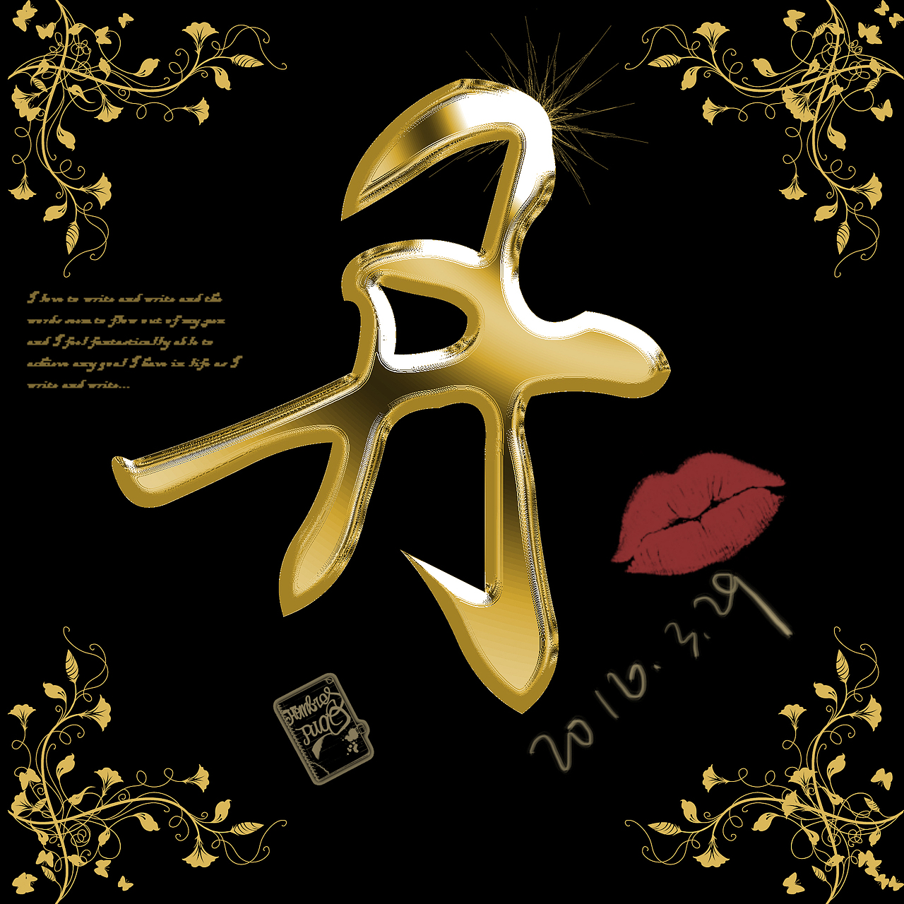 金属质感字体（图ZNDY1NTk3MTI=） - Logo - 站酷设计师Givenchy丹原创素材 - 站酷ZCOOL