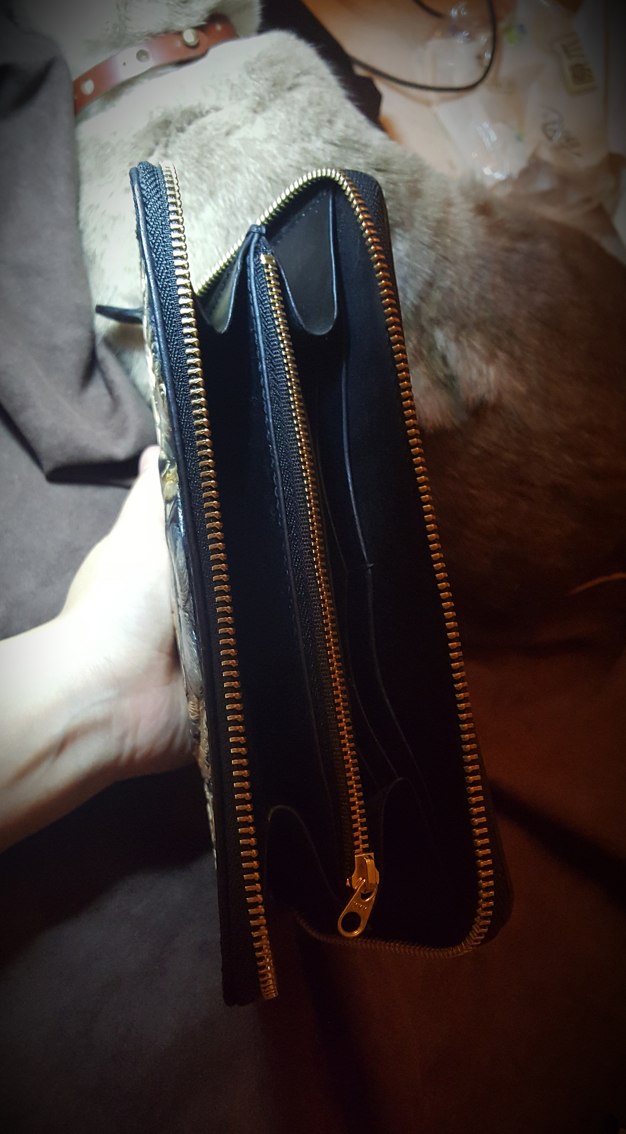 巴哥犬英伦风格钱包