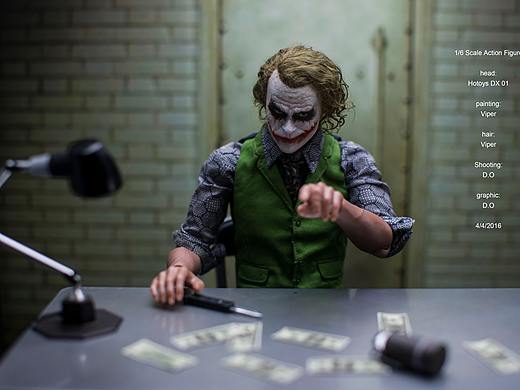 The Joker -Hottoys 1/6th scale collectible figure（個(gè)人主頁(yè)-ZMjY3MTU1MDQ=） - 手辦/模玩 - 站酷設(shè)計(jì)師DO先生原創(chuàng)素材 - 站酷ZCOOL