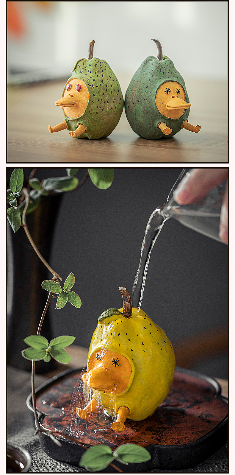 永不分梨创意茶宠陶瓷摆件|网页|运营设计|卖艺的小青年儿 - 原创作品