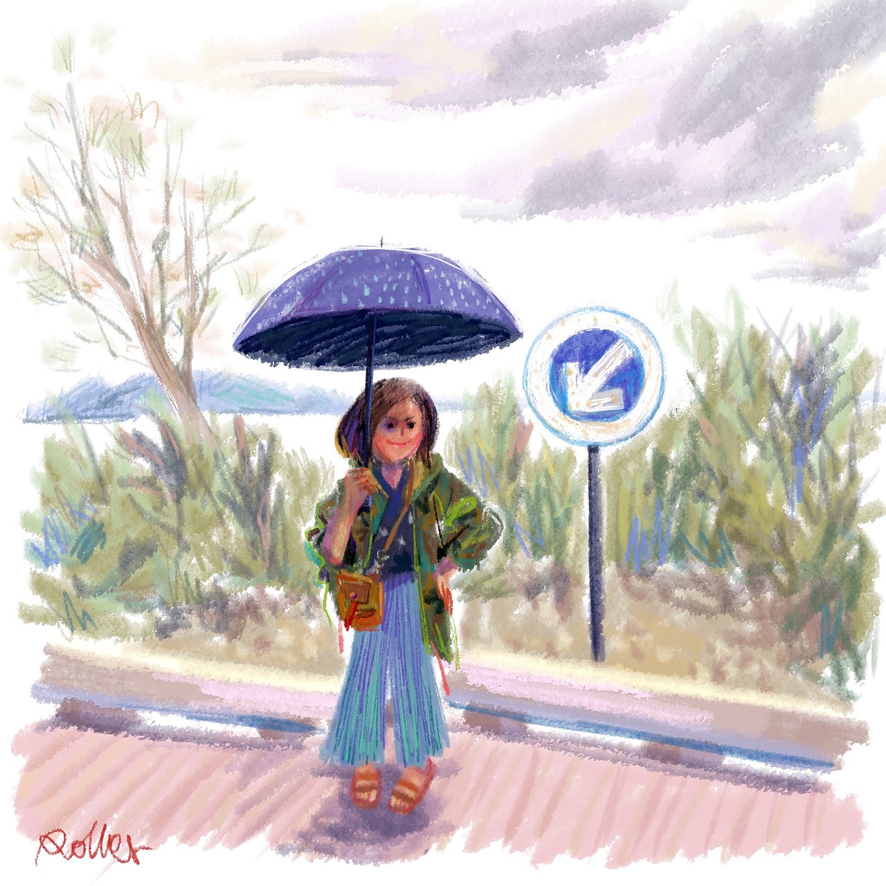 ipadpro随笔涂鸦（图ZMjQ3NzA5MTgw） - 绘本 - 站酷设计师七芽原创素材 - 站酷ZCOOL