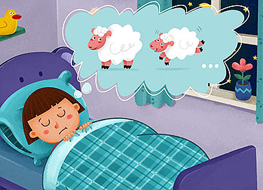 繪本《One Black Sheep》（圖ZMTA0NzU4ODEy） - 商業(yè)插畫 - 站酷設計師smalldust原創(chuàng)素材 - 站酷ZCOOL