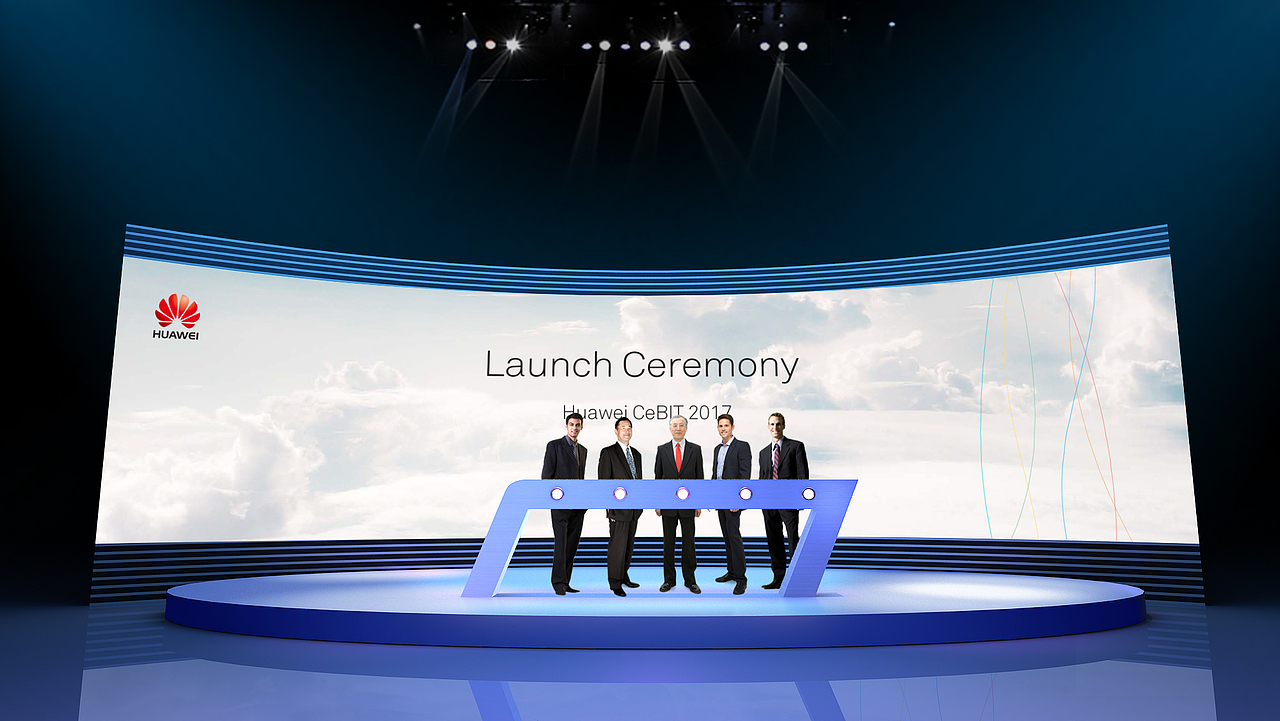 华为德国舞台，启动、发布、签约仪式（图ZMTQyMTI0MjEy） - 建筑/空间 - 站酷设计师M西安设计王老师原创素材 - 站酷ZCOOL