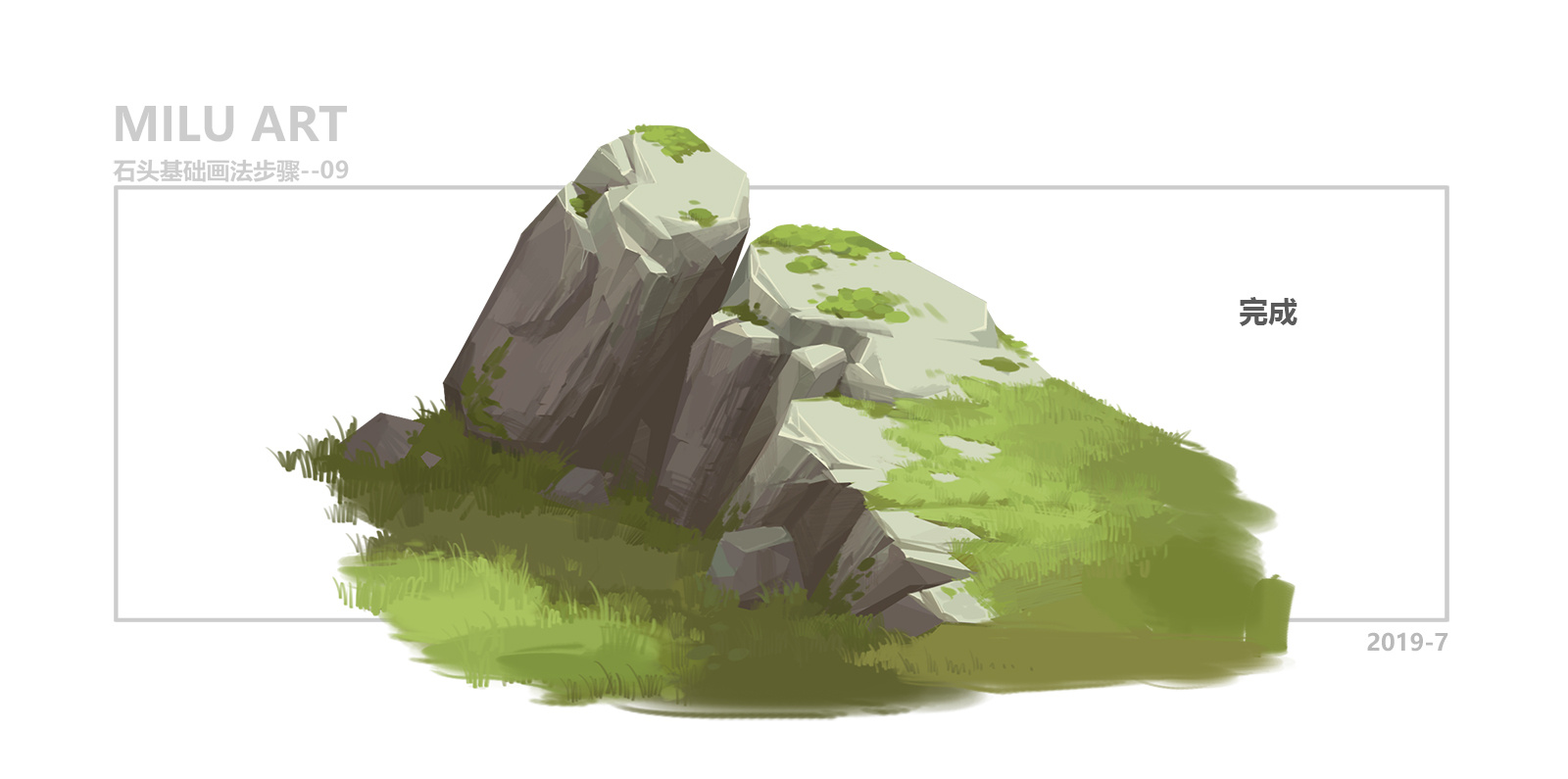 石头教程|插画|游戏原画|迷鹿先声 - 原创作品 - 站酷 (zcool)