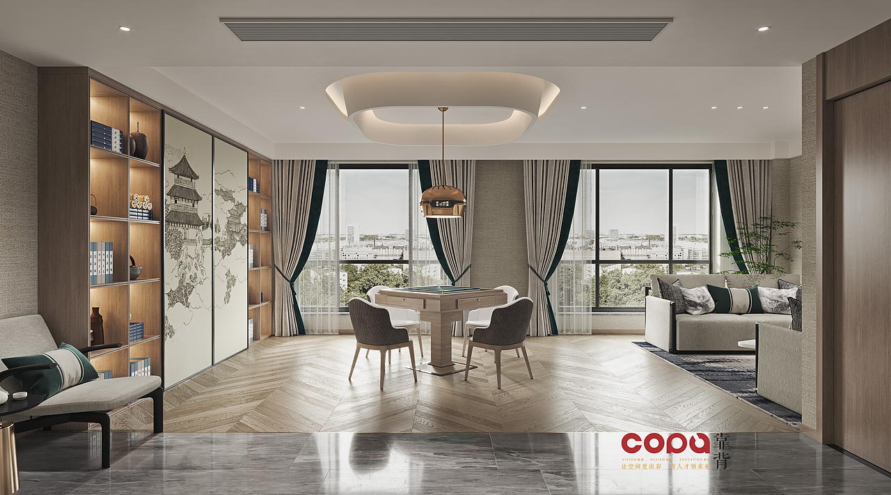 2021年6月靠背视觉（原创恒卓表现）Corona工装作品集（图ZMjU5MDE3OTUy） - 酒店餐饮设计 - 站酷设计师靠背高端视觉表现原创素材 - 站酷ZCOOL