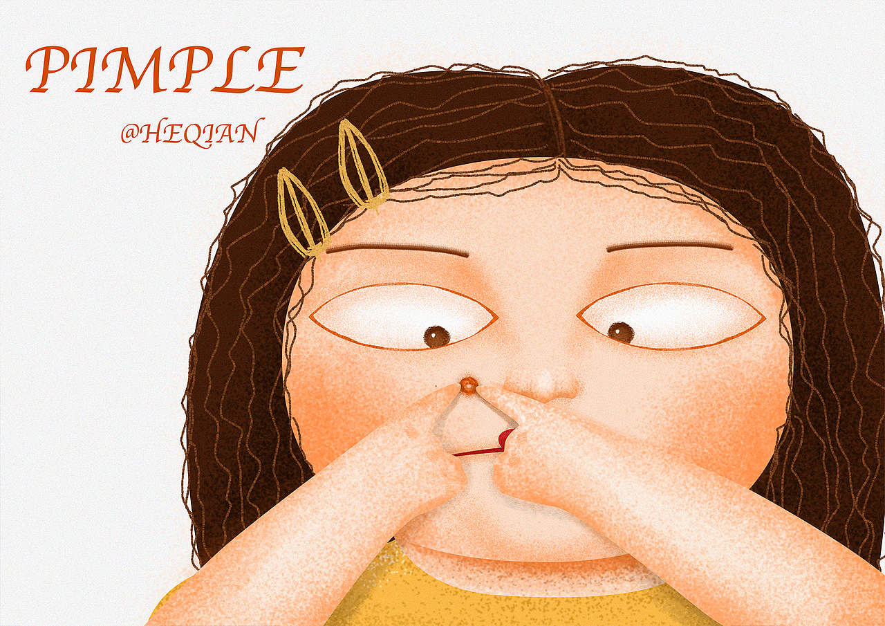 9月9日 br> br>"挤痘痘"