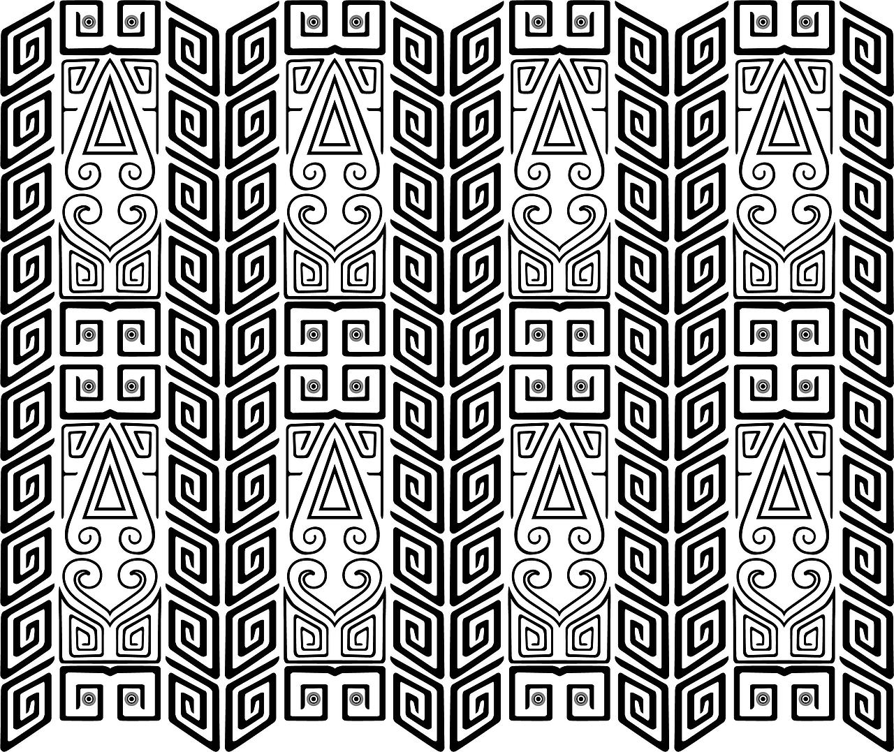 商周时期的纹样复原图