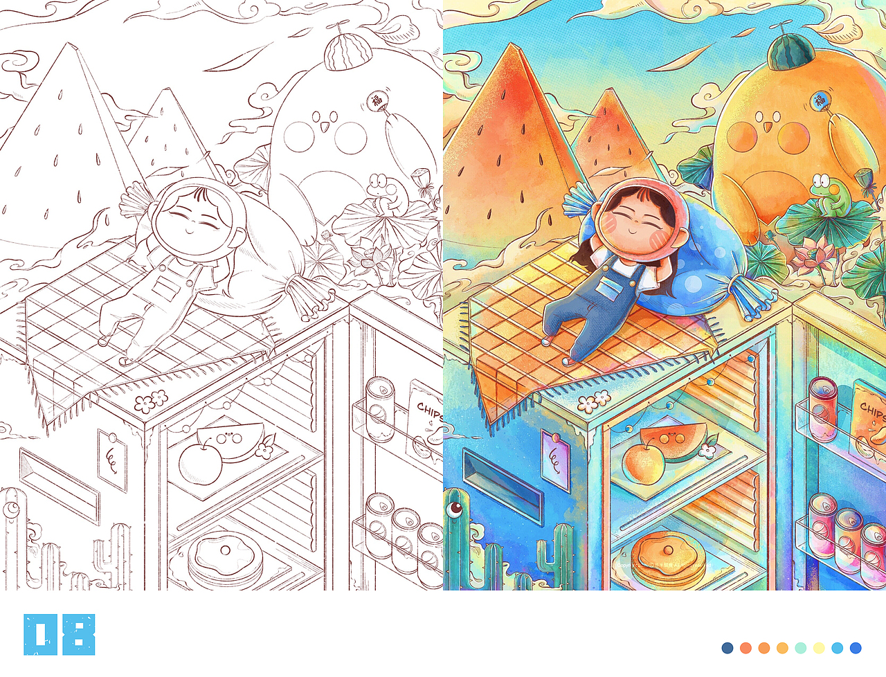 画着玩（图ZMjEwNzUyODgw） - 儿童插画 - 站酷设计师二流小画家BANT原创素材 - 站酷ZCOOL