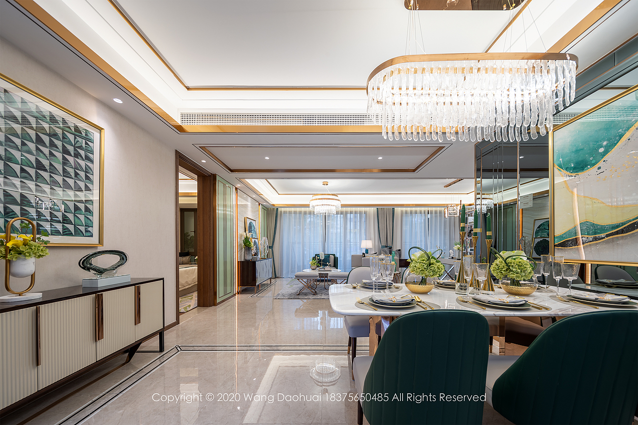 【空间摄影】「样板间」世茂·东望139户型样板房（图ZMjE1OTAyNjA0） - 环境/建筑摄影 - 站酷设计师空间摄影师王道怀原创素材 - 站酷ZCOOL