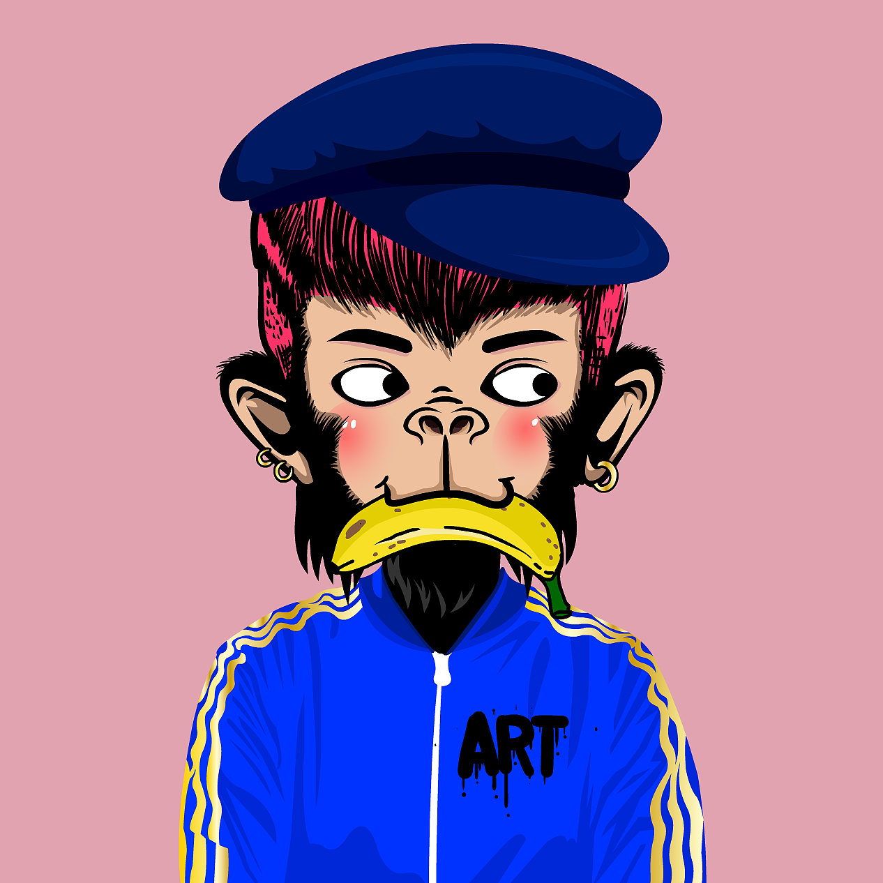 野猴子nft头像|插画|新锐潮流插画|野猴子nft - 原创作品 - 站酷 (zco