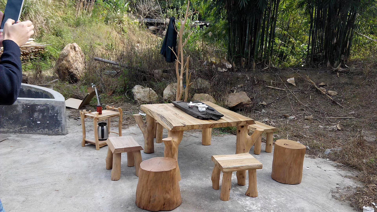 原生态自然风景家具