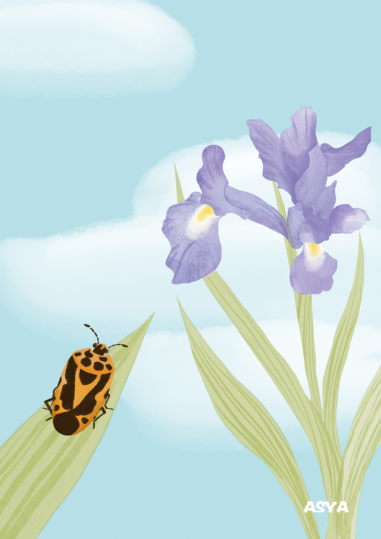 昆蟲與植物四（圖ZMTM1OTg2ODAw） - 兒童插畫 - 站酷設(shè)計(jì)師xixihexiaxia原創(chuàng)素材 - 站酷ZCOOL