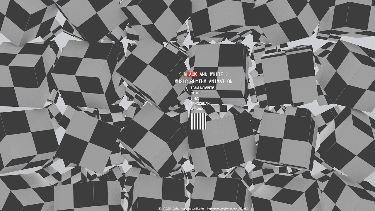 黑与白音乐动画（图ZMzY0MTg0ODg=） - 短片 - 站酷设计师SFEND原创素材 - 站酷ZCOOL