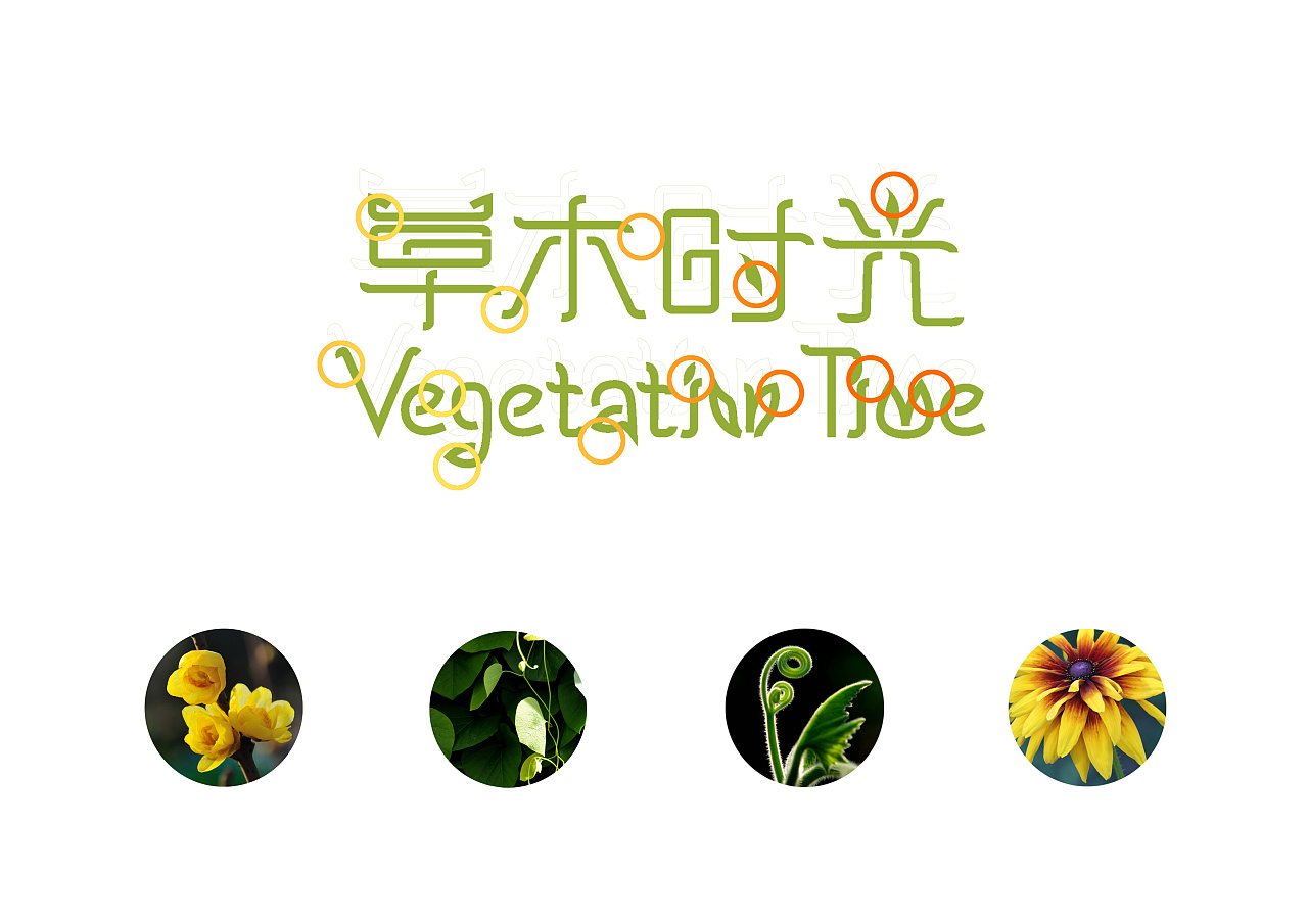 草木时光logo 提案1