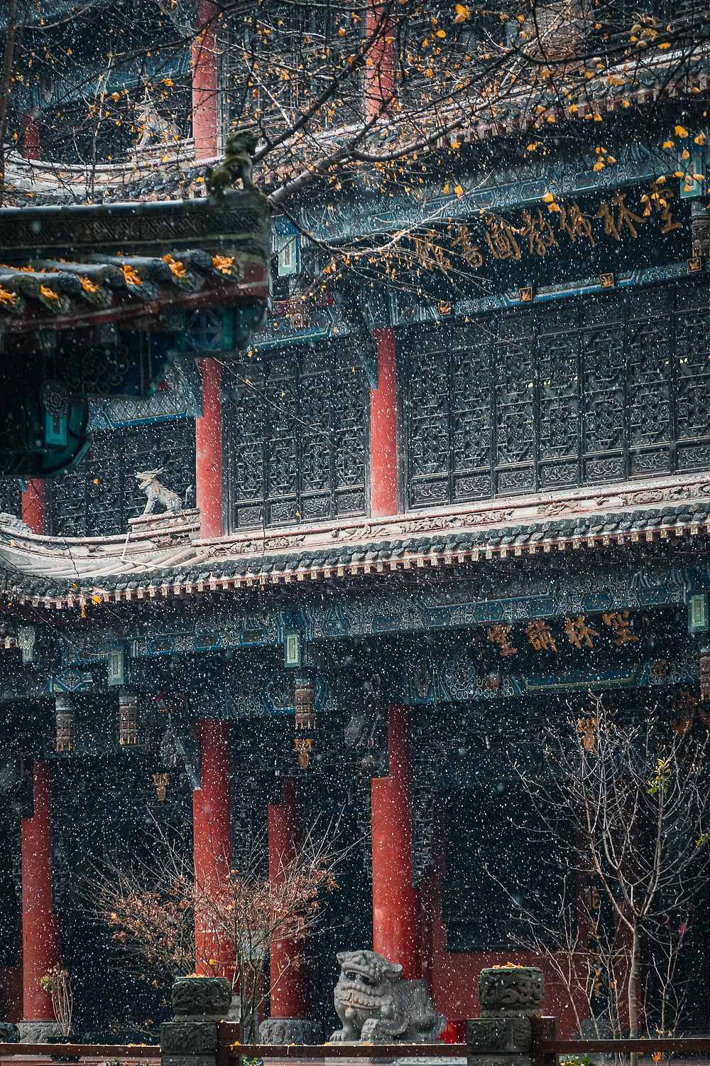 成都文殊院里的故宫感