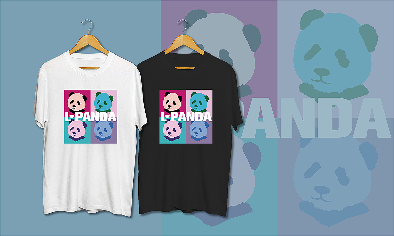 iPanda熊猫T恤图案设计（图ZMTI5MTE0NTY4） - 商业插画 - 站酷设计师江小怪原创素材 - 站酷ZCOOL