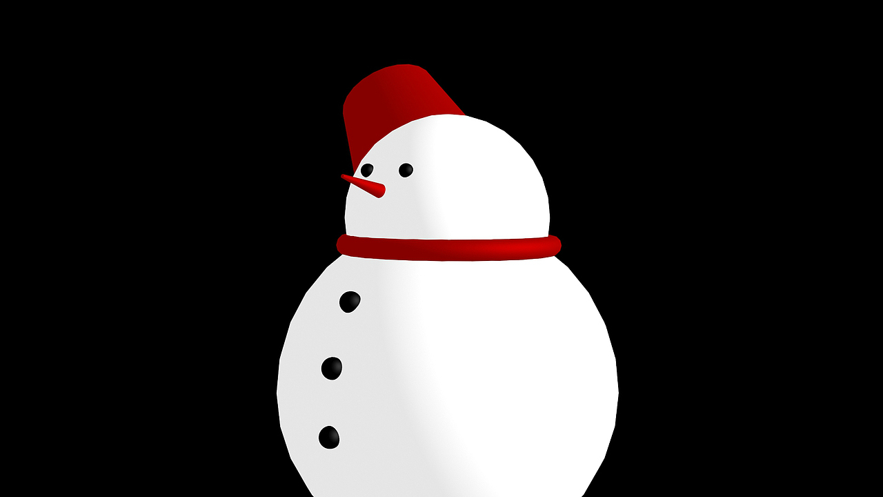 雪人模型