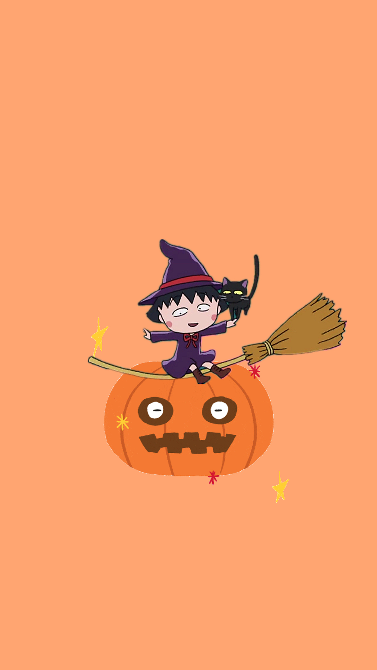 万圣节小丸子壁纸