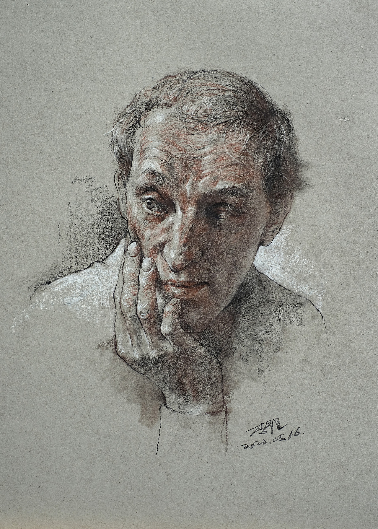 【棕色素描】一股浓浓的复古味