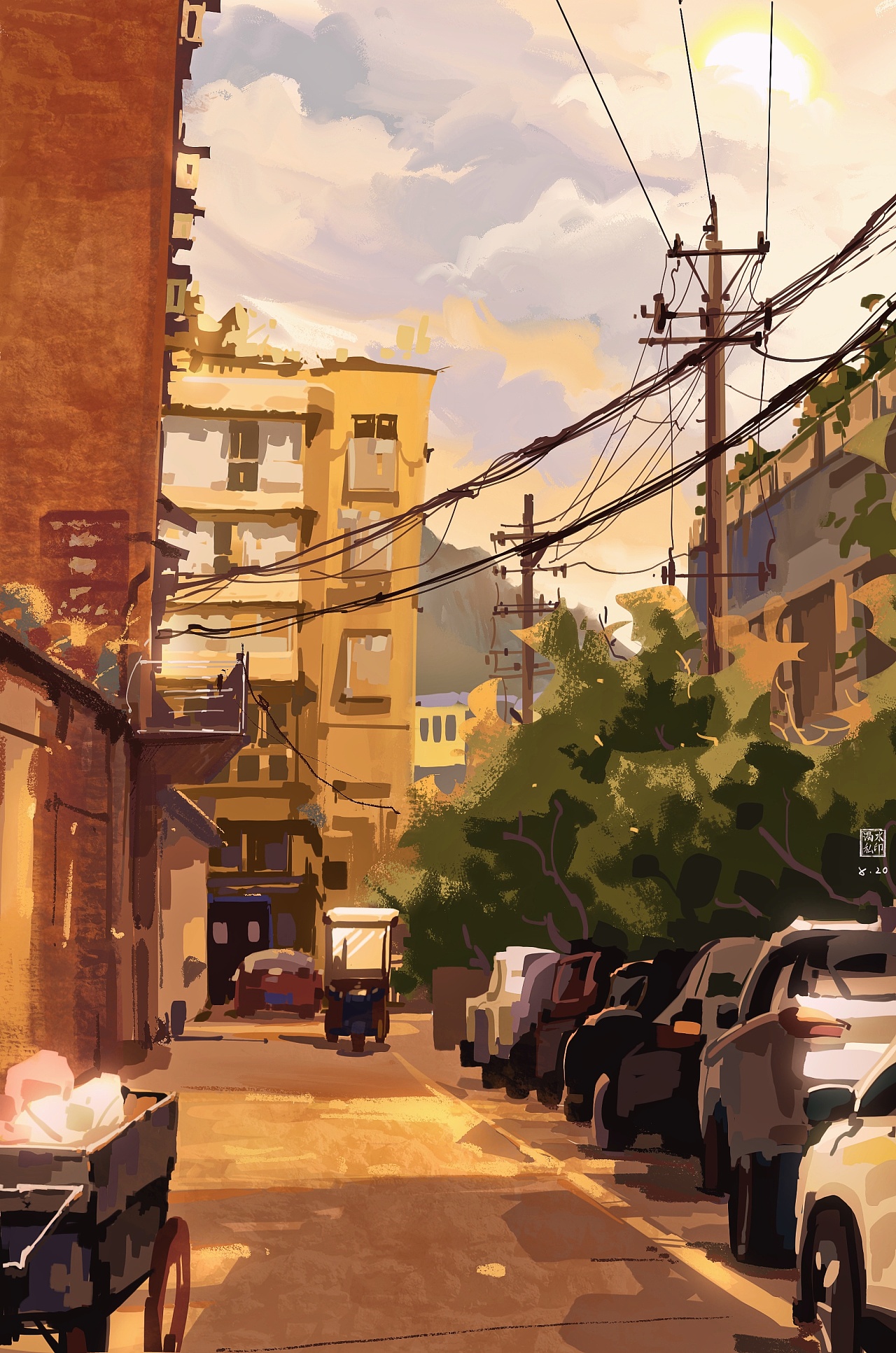 家乡风味|插画|创作习作|浊水233 - 原创作品 - 站酷 (zcool)