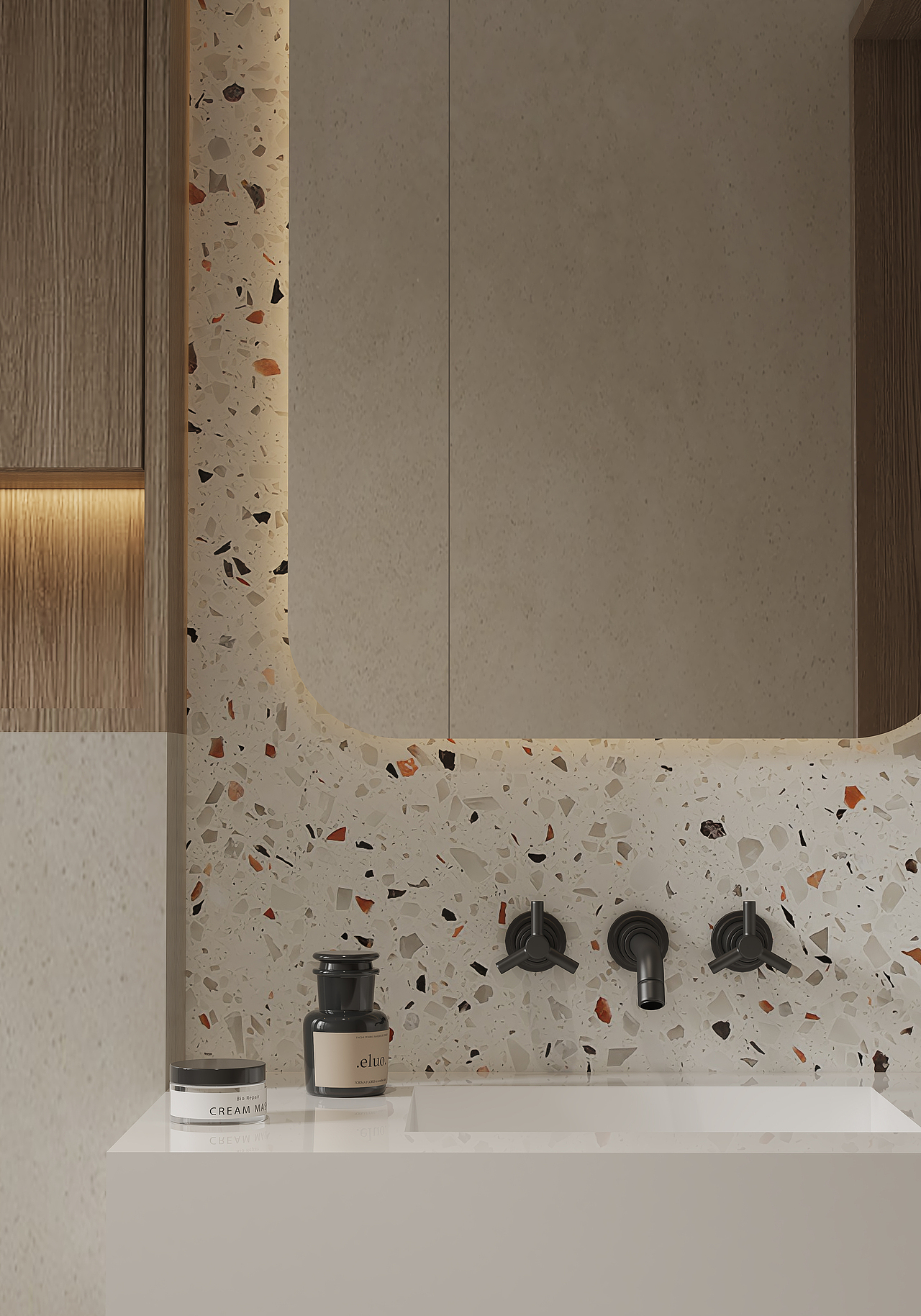 卫生间主卧室效果图表现