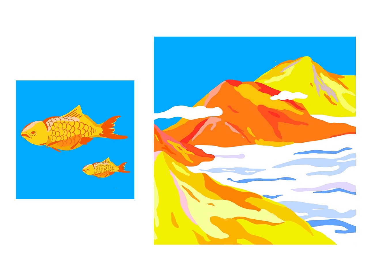 上半年插画总结（图ZMjE2MTIyNTgw） - 创作习作 - 站酷设计师原答案原创素材 - 站酷ZCOOL