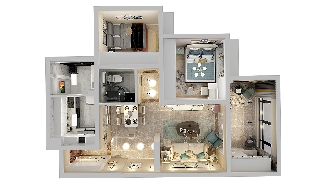 三都汇-朝外(简欧)