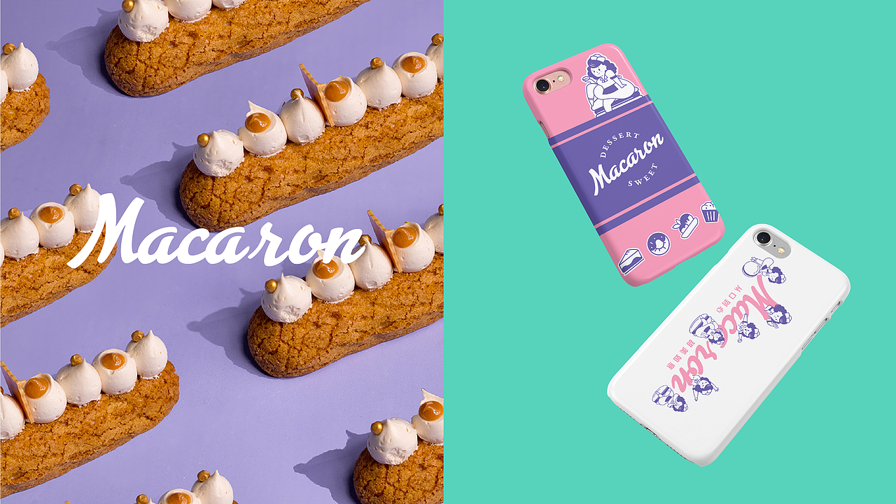 马卡龙甜品 | 品牌设计