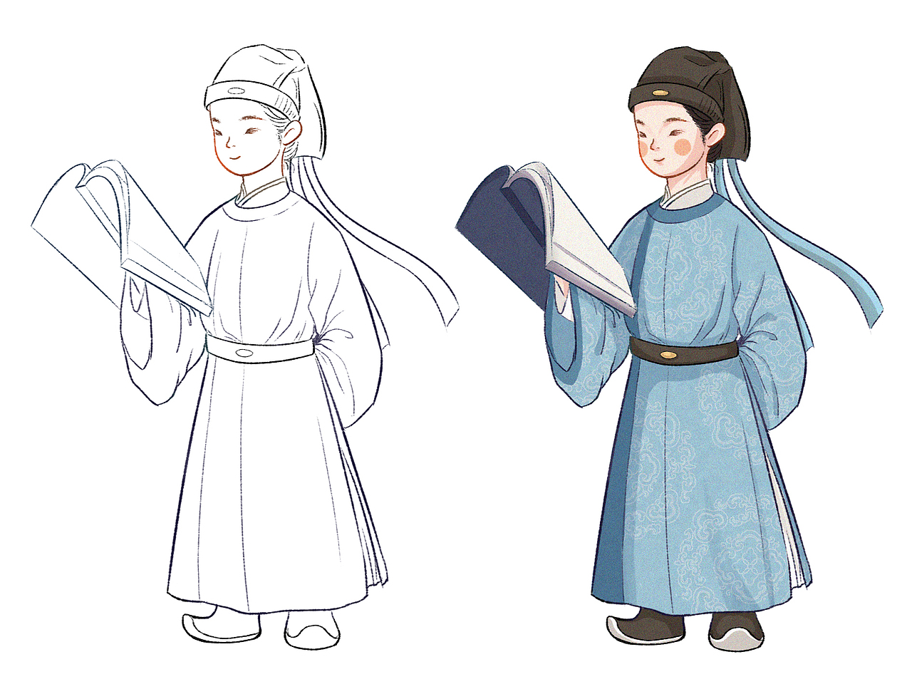 衡小宝ip形象及表情包插画（图ZMjY4ODQ2MzQ4） - 商业插画 - 站酷设计师一只大星星原创素材 - 站酷ZCOOL