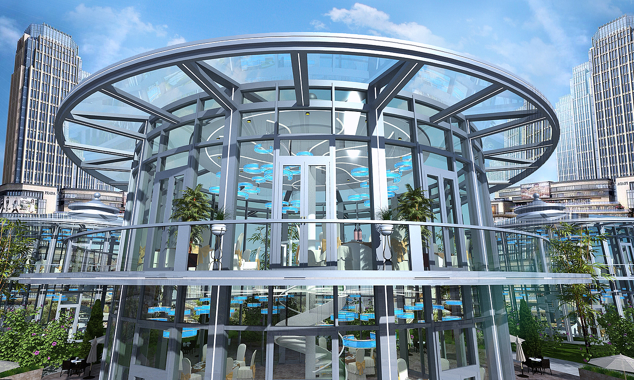 外景餐厅搭配阳光房