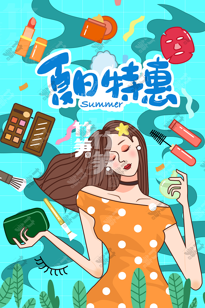 竹笋集91 国潮线性人物插画（图ZMTk5NjY3OTQ4） - 闪屏/壁纸 - 站酷设计师竹笋集原创素材 - 站酷ZCOOL