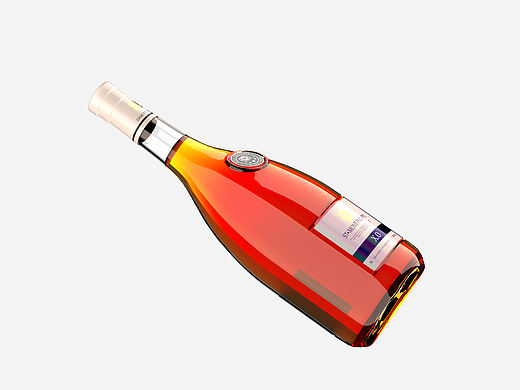 洋酒（伯雅尼xo白兰地）建模渲染