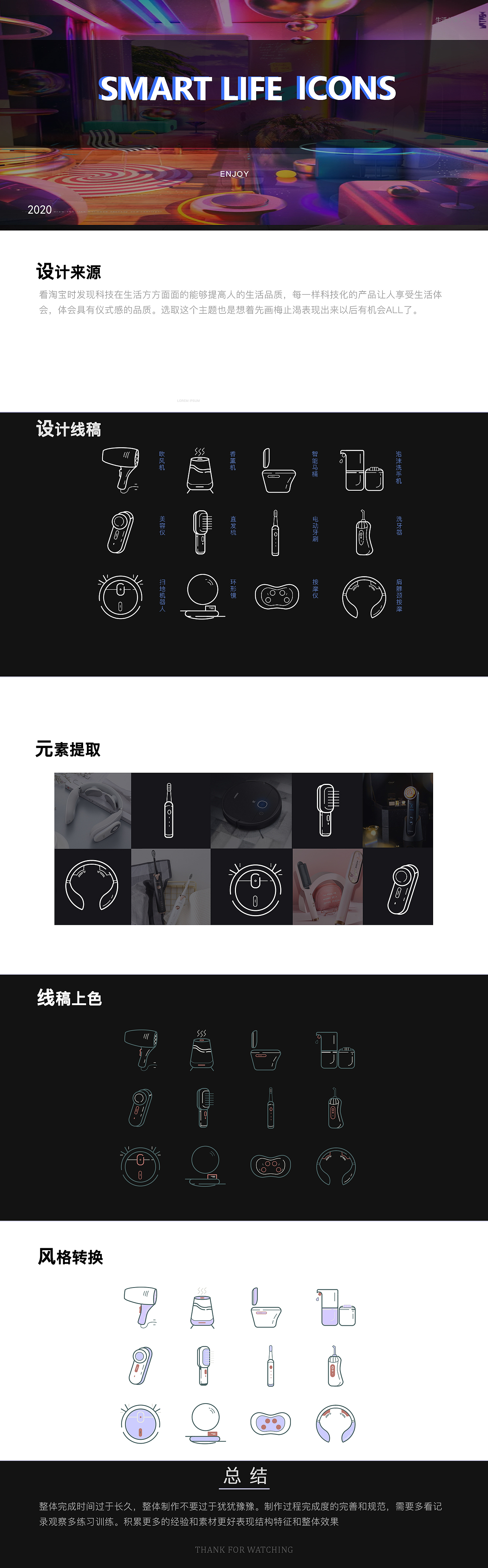 智能家用图标（图ZMjI1MzIzMjAw） - 图标 - 站酷设计师白中白加糖原创素材 - 站酷ZCOOL