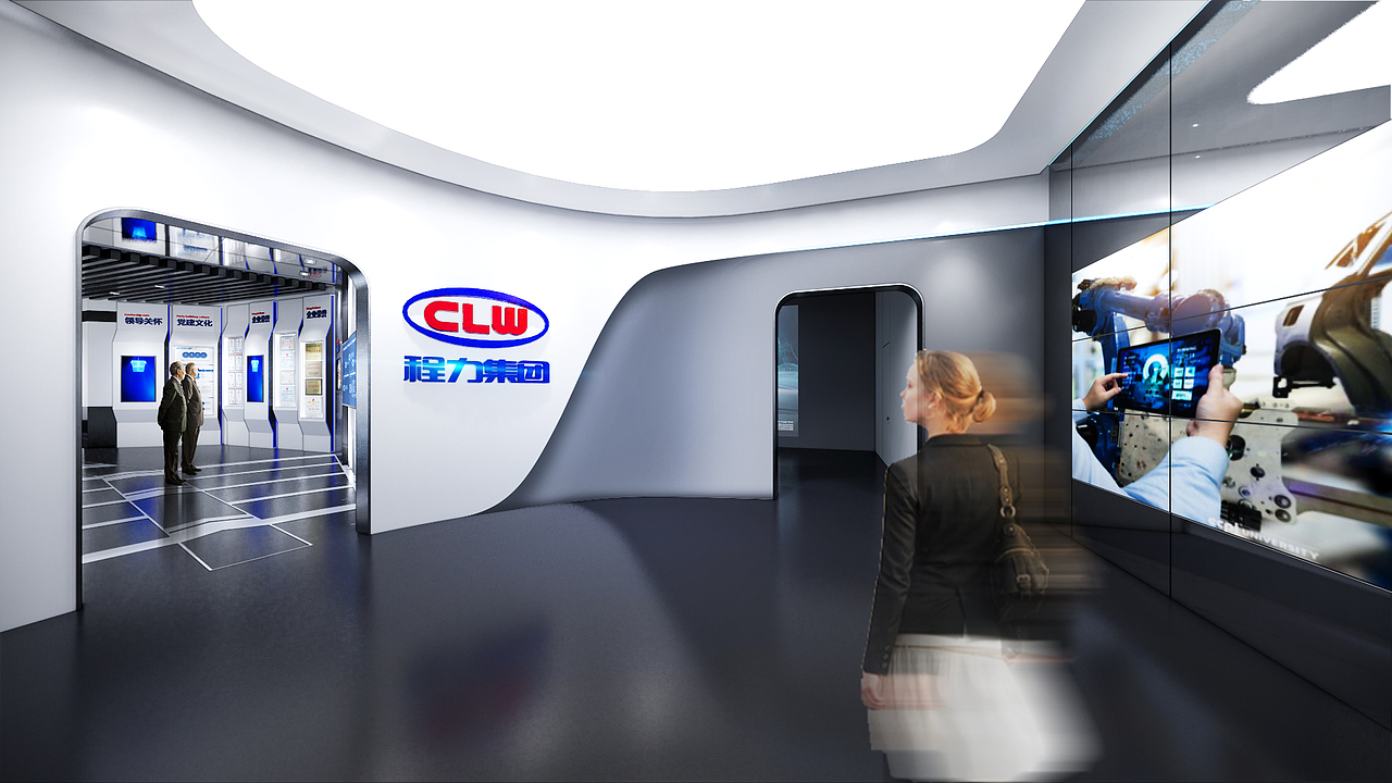 专用汽车展厅设计（图ZMjQ5OTU2MTI0） - 展陈设计 - 站酷设计师胡月月设计原创素材 - 站酷ZCOOL