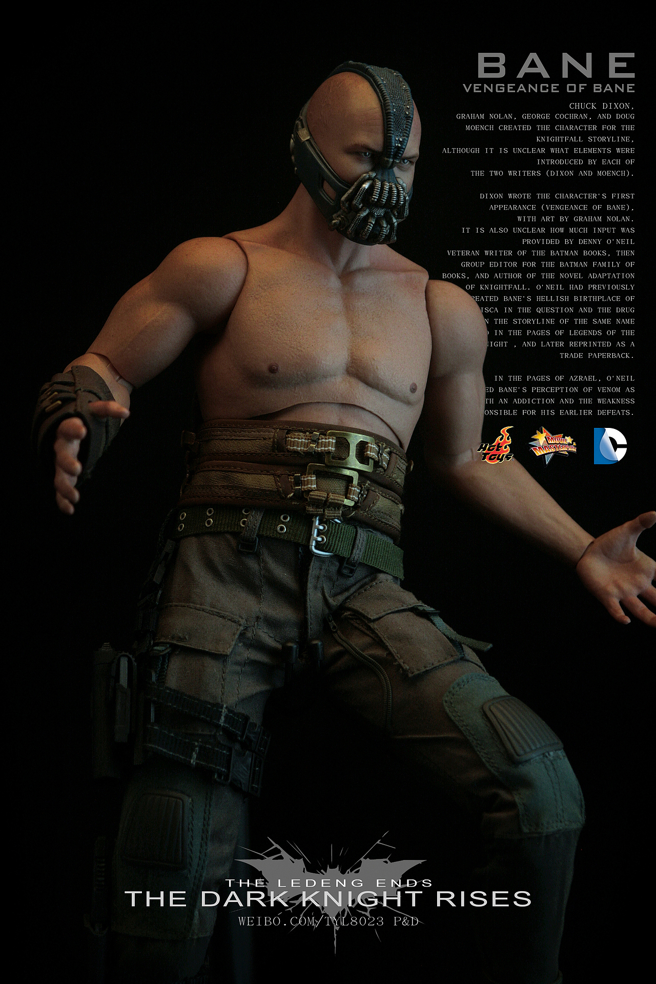 人偶模型拍摄之《蝙蝠侠黑暗骑士崛起》贝恩