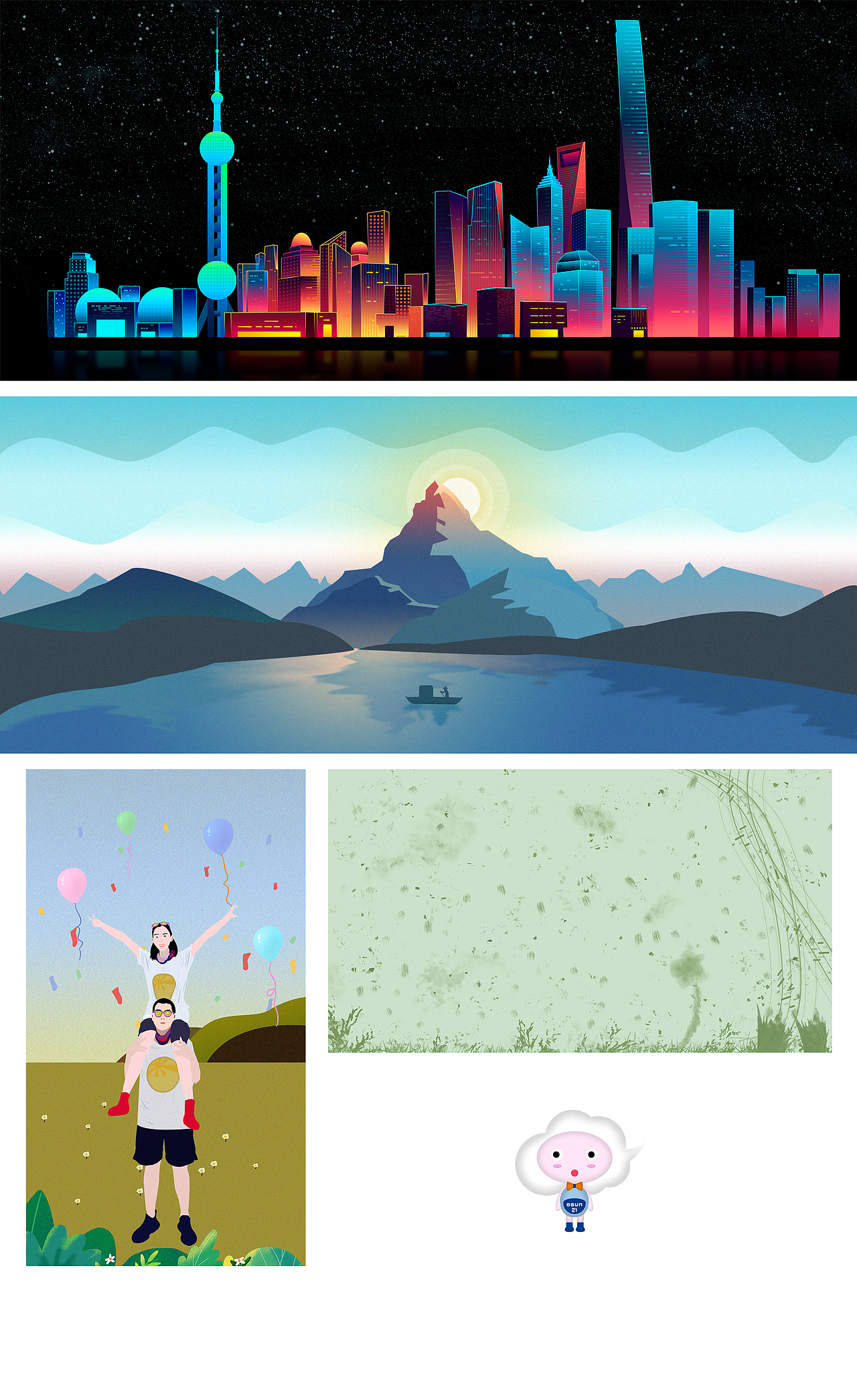 插画练习（图ZMTg1MTYwOTc2） - 创作习作 - 站酷设计师玉露and七星瓢虫原创素材 - 站酷ZCOOL